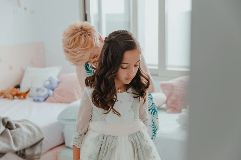 Foto portada vestido de comunión niña - Foto 12